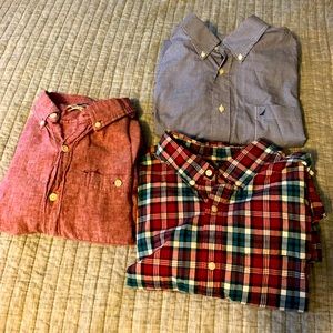 Like New Men’s Brand Name Button Up Lot
